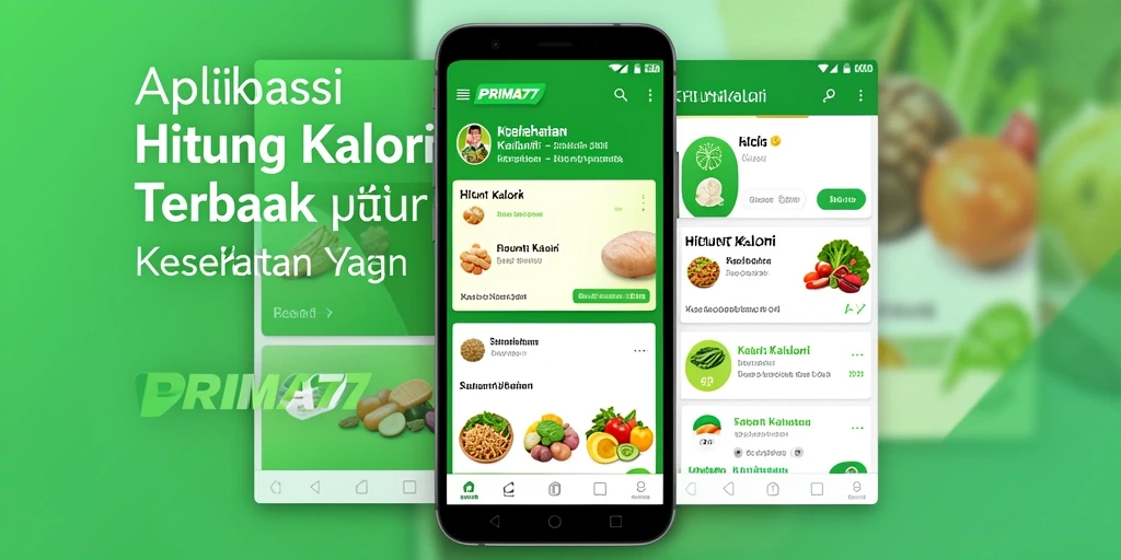 Tampilan antarmuka aplikasi PRIMA77 yang menarik dan sederhana.