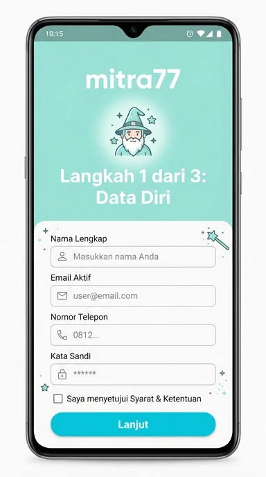 Panduan Pendaftaran Akun Barumu di Mitra77