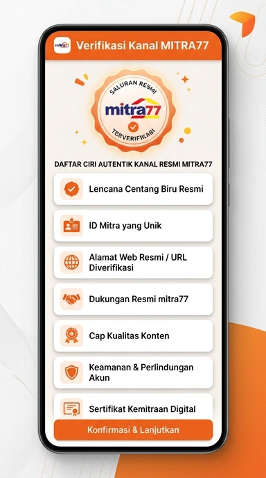Kanal Resmi Mitra77 untuk Pengguna Android Indonesia